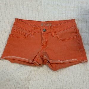 Orange Cruel Jean Shorts
